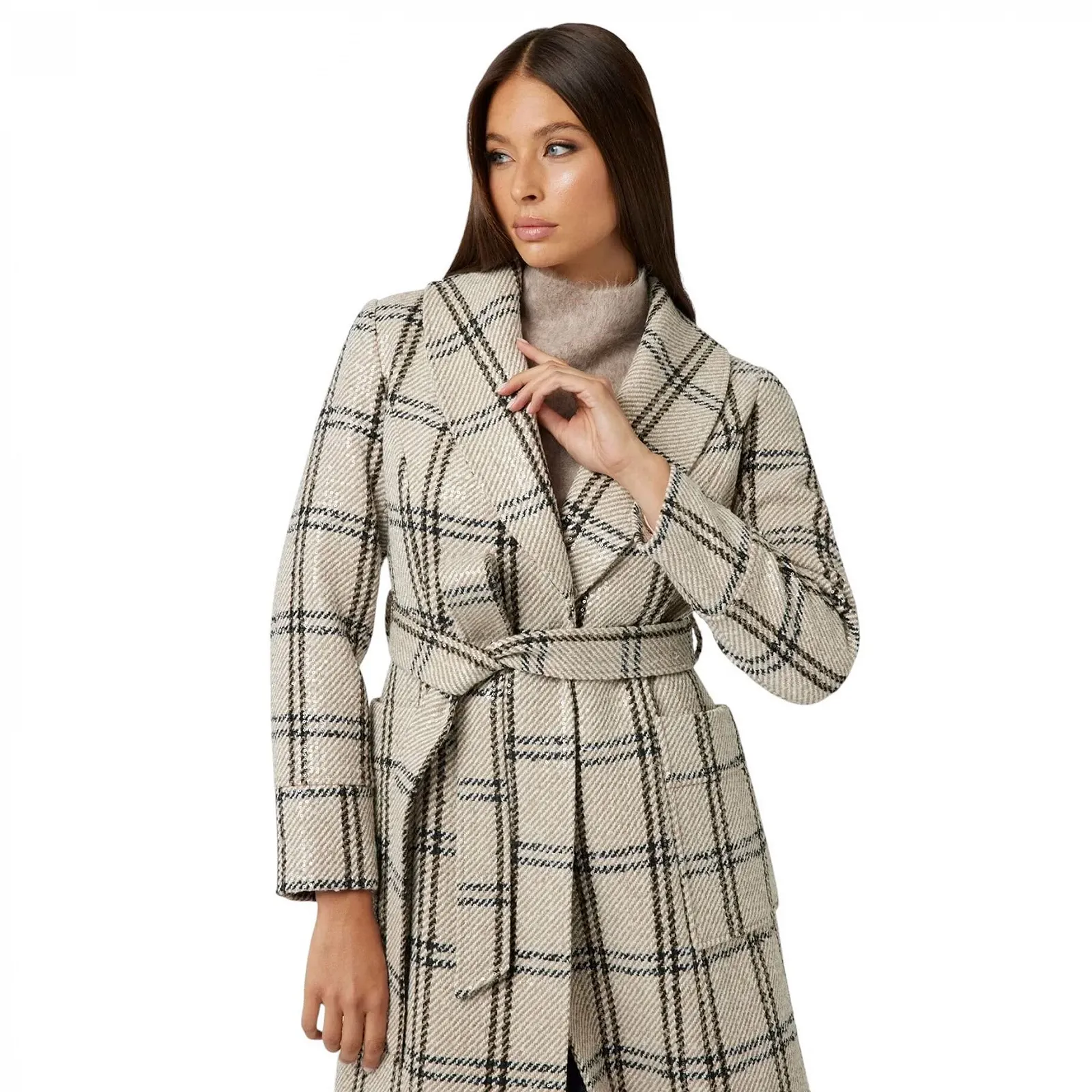 Женское пальто Guess by Marciano Charlize Разноцветный - 42, фото №4