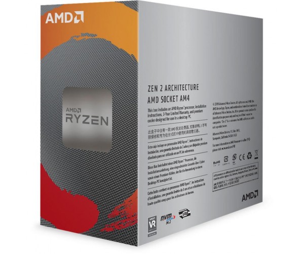 Процесор AMD Ryzen 5 3600 (3.6GHz 32MB 65W AM4 Box (100-100000031BOX), фото №4