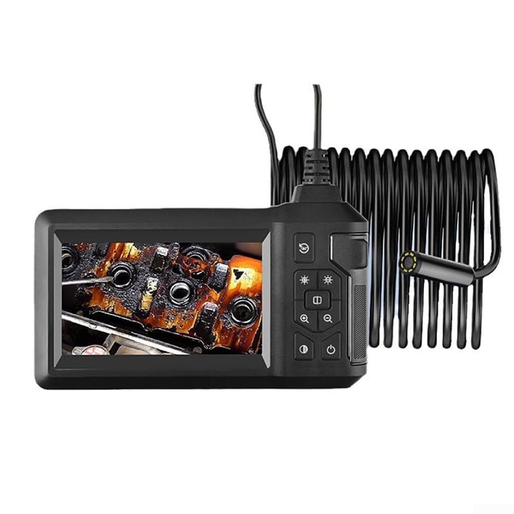 Эндоскоп Oniissy 1080P Промышленный 4.3" HD Камера для инспекций 8мм Одинарный обьектив, фото №7
