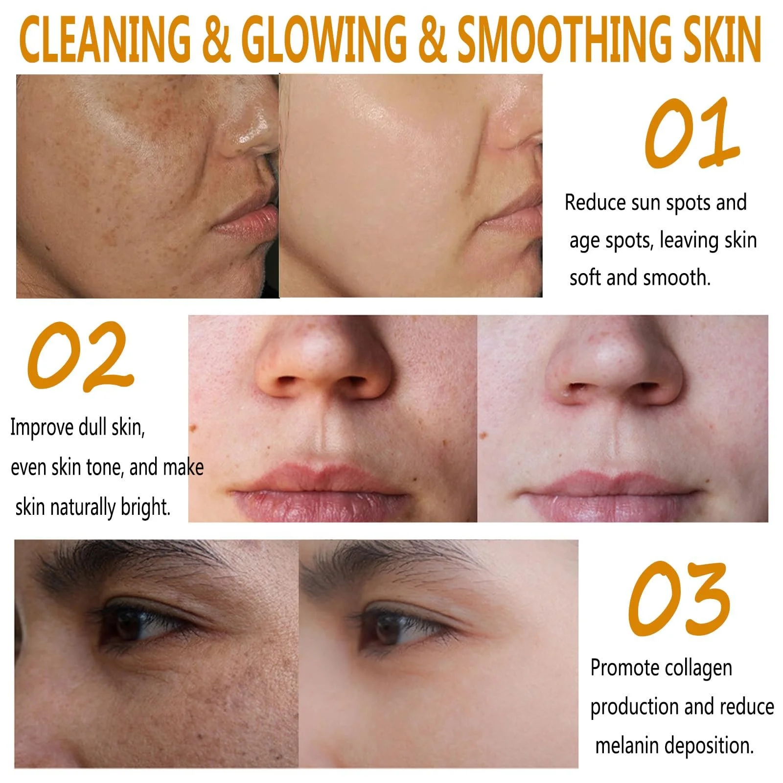 Маска для обличчя Куркума, Очищуюча маска для обличчя від темних плям, фото №4