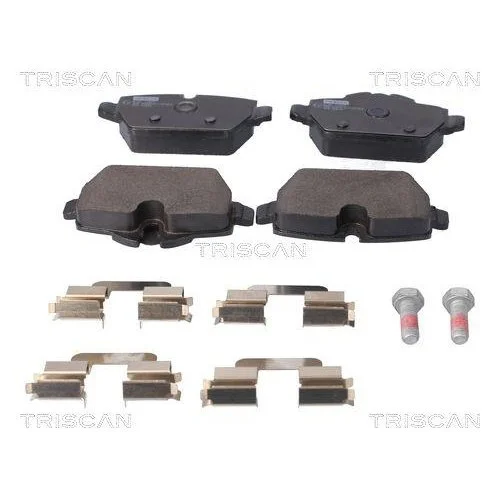 Комплект тормозных колодок, дисковый тормоз TRISCAN 8110 11024 для BMW MINI задний мост, фото №2 Комплект тормозных колодок, дисковый тормоз TRISCAN 8110 11024 для BMW MINI задний мост, фото №2
