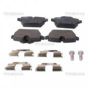 Комплект тормозных колодок, дисковый тормоз TRISCAN 8110 11024 для BMW MINI задний мост synthetic.ua - Фото 1