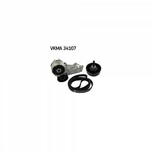 Комплект поликлинового ремня SKF VKMA 34107 - Фото 1