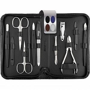 Купити Набір для манікюру Solingen Mega, 12 предметів, в шкіряному чохлі - Фото 1 Набір для манікюру Solingen Mega, 12 предметів, в шкіряному чохлі - Фото 1