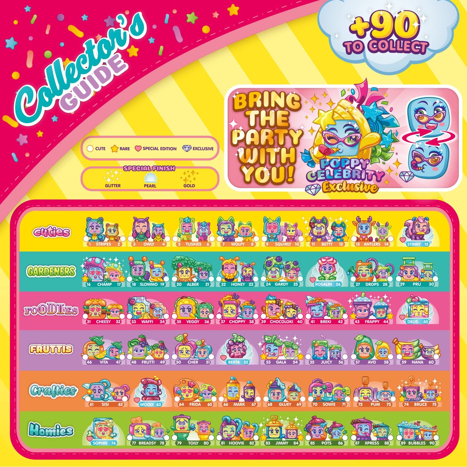 Фигурки MojiPops Party 24 шт, фото №6