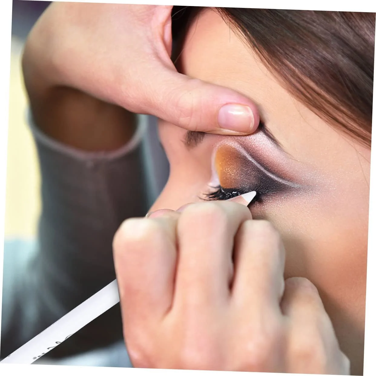 Олівець для очей FRCOLOR, водостійкий, білий, фото №5 Олівець для очей FRCOLOR, водостійкий, білий, фото №5