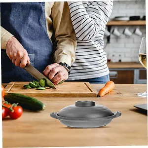 Каструля-касероль Gadpiparty керамічна антипригарна термостійка для плит та відкритого вогню synthetic.ua - Фото 1