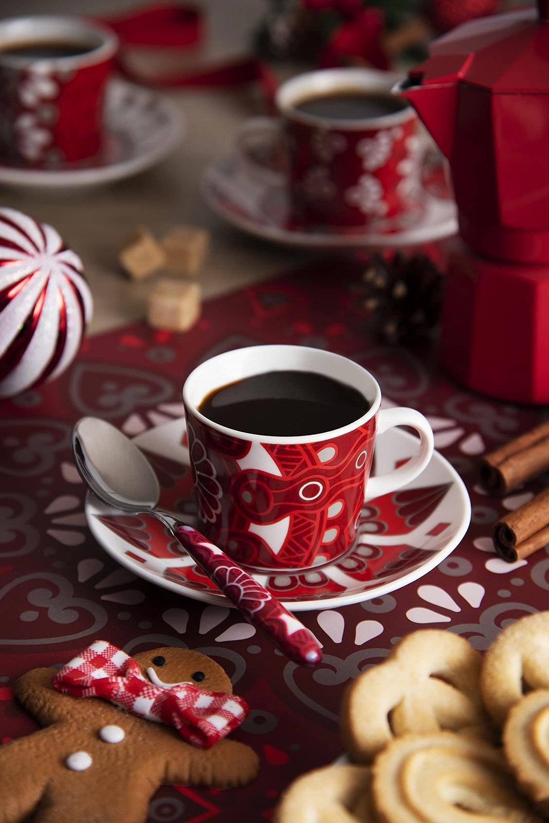 Набор столовых приборов Excelsa 24 предмета, нержавеющая сталь, красный, фото №2 Набор столовых приборов Excelsa 24 предмета, нержавеющая сталь, красный, фото №2