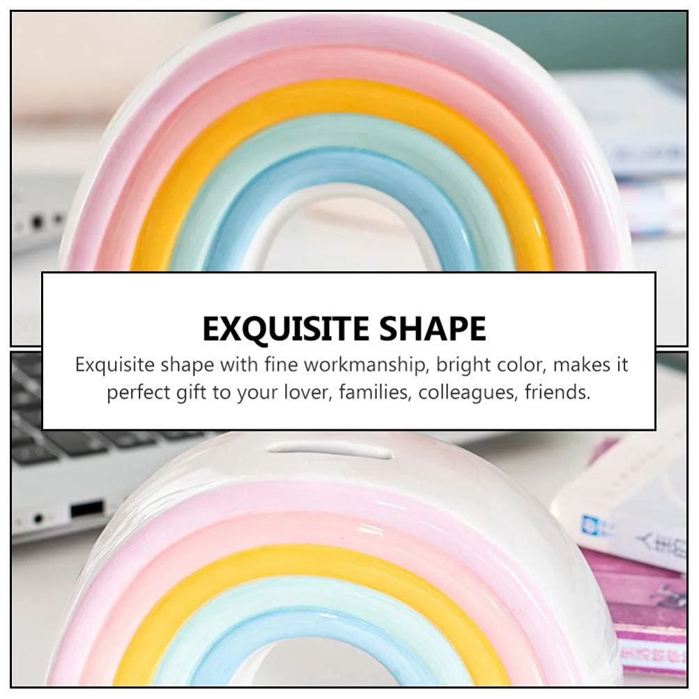 Скарбничка STOBOK Веселка Керамічна, фото №5