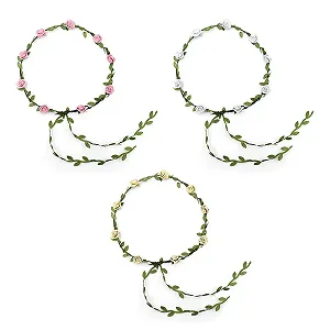 Венок для волос с цветами - Фото 1