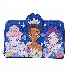 Кошелек Loungefly Disney Princess Manga Style на молнии - Фото 1