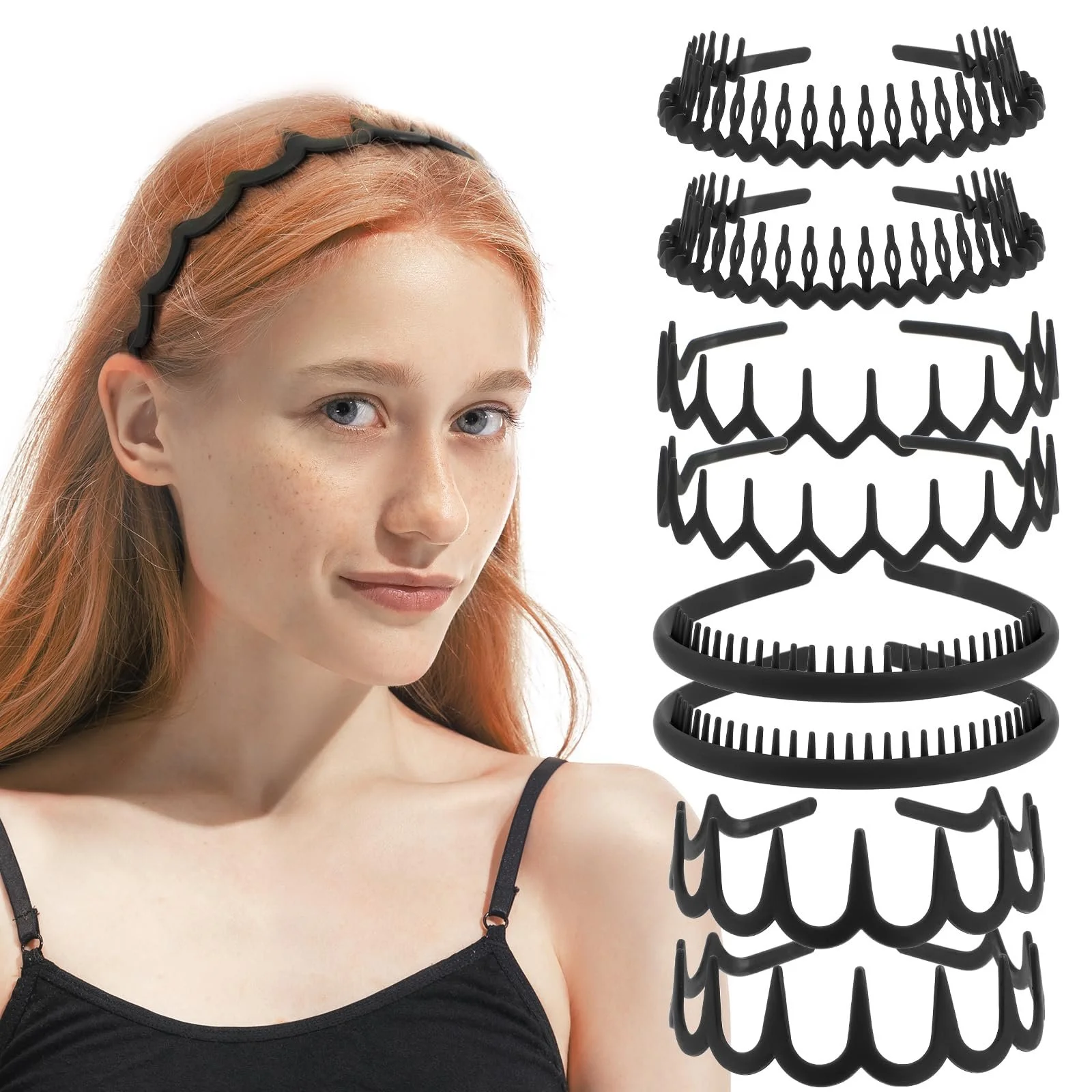 Набор обручей на голову 8 шт., фото №1