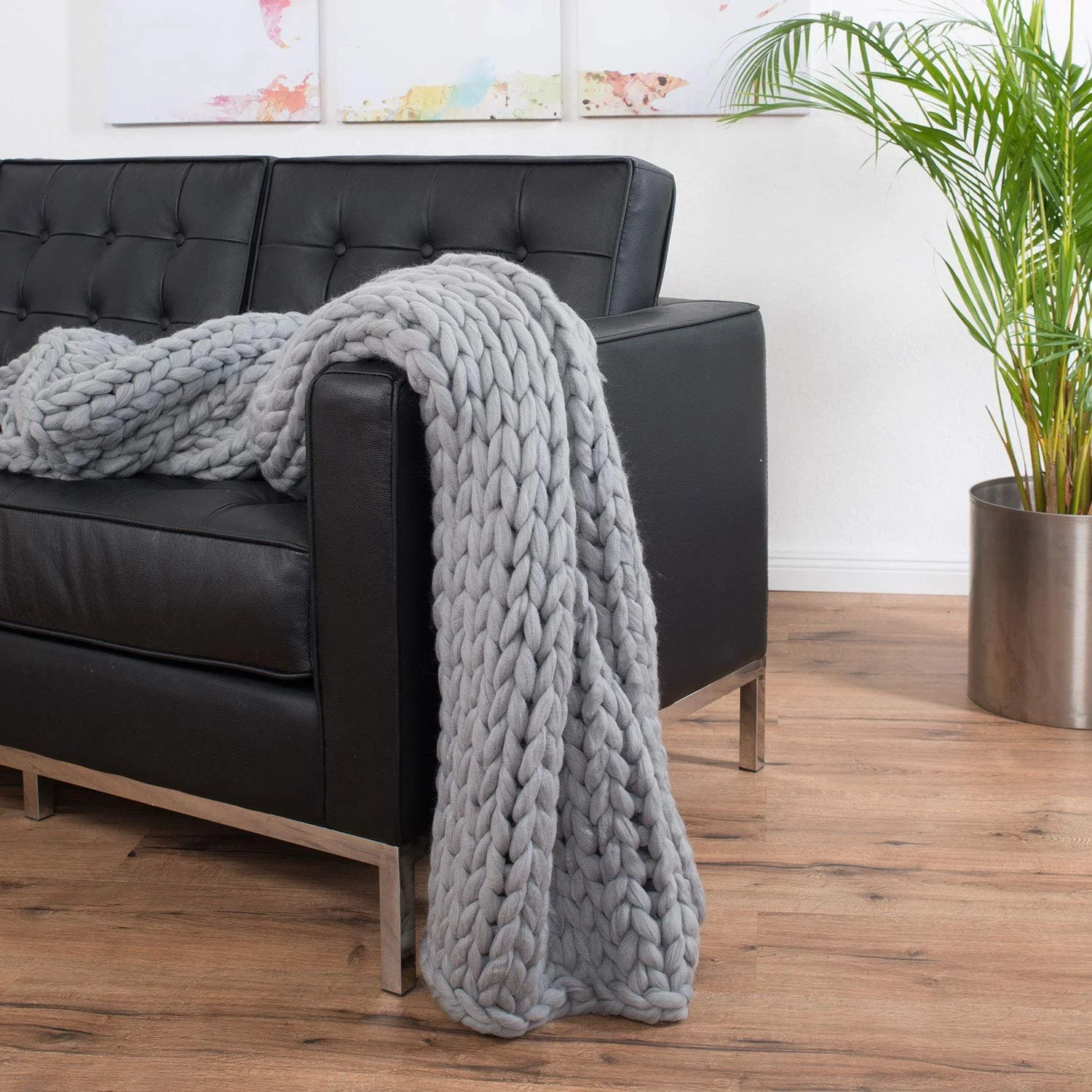 Плед Feluna Вязаный Крупной Вязки, фото №2 Плед Feluna Вязаный Крупной Вязки, фото №2