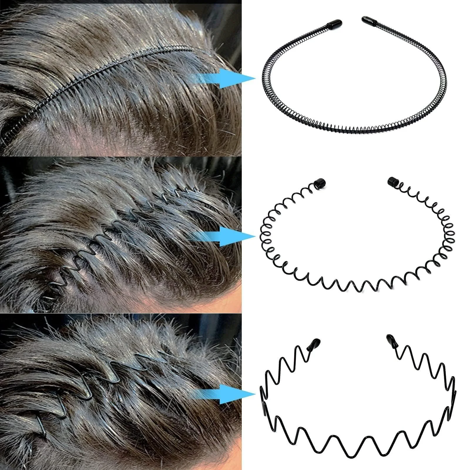 Обруч Металлический Черный (6 шт), фото №3