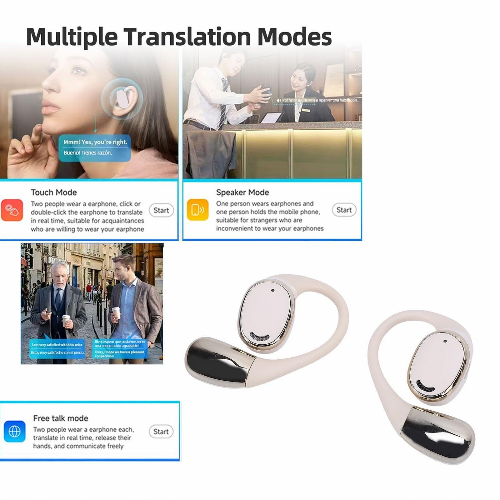 Наушники для голосового перевода с искусственным интеллектом 144 языков в реальном времени, фото №6