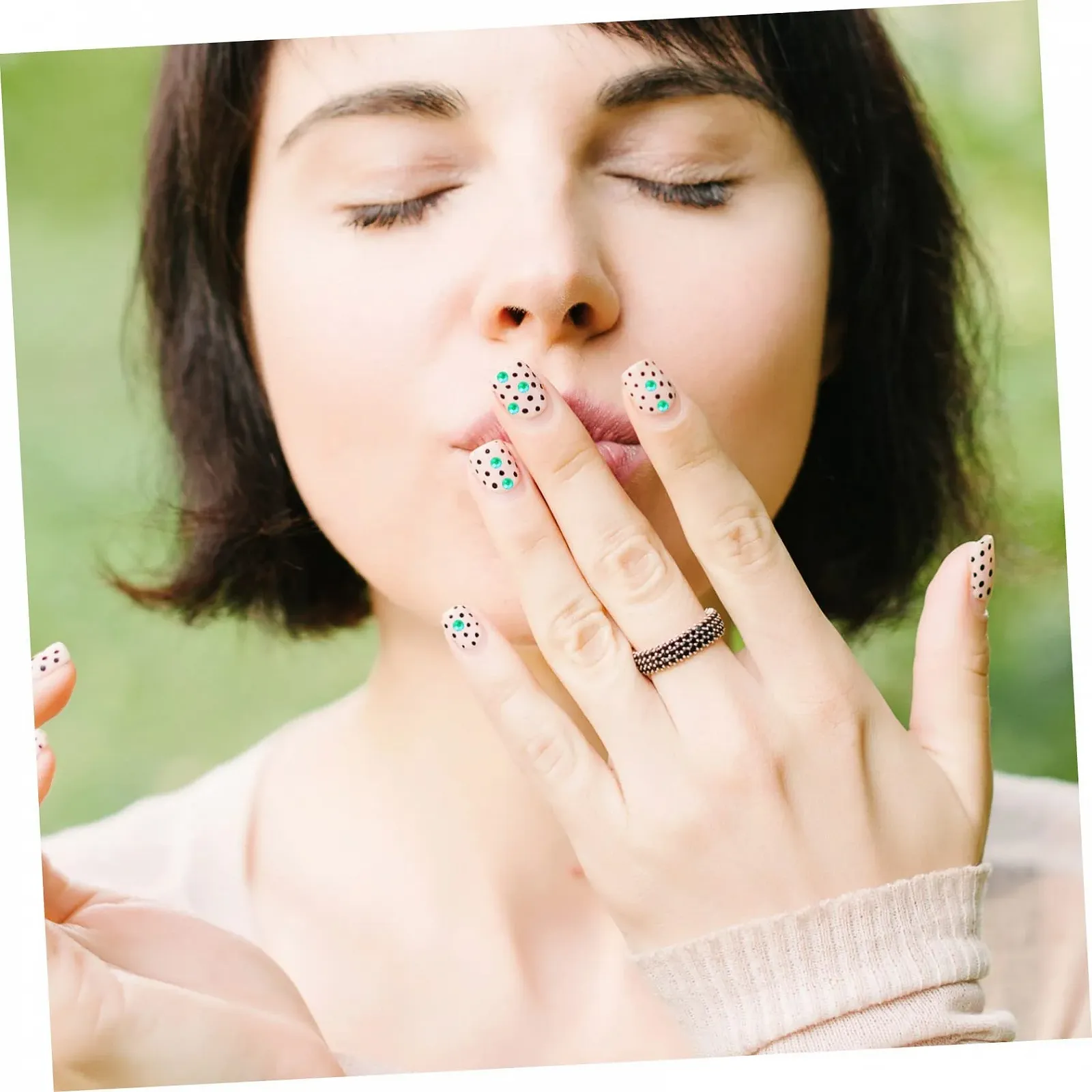 Стрази для нігтів COHEALI 2 набори Кришталеве скло, скляні, фото №3