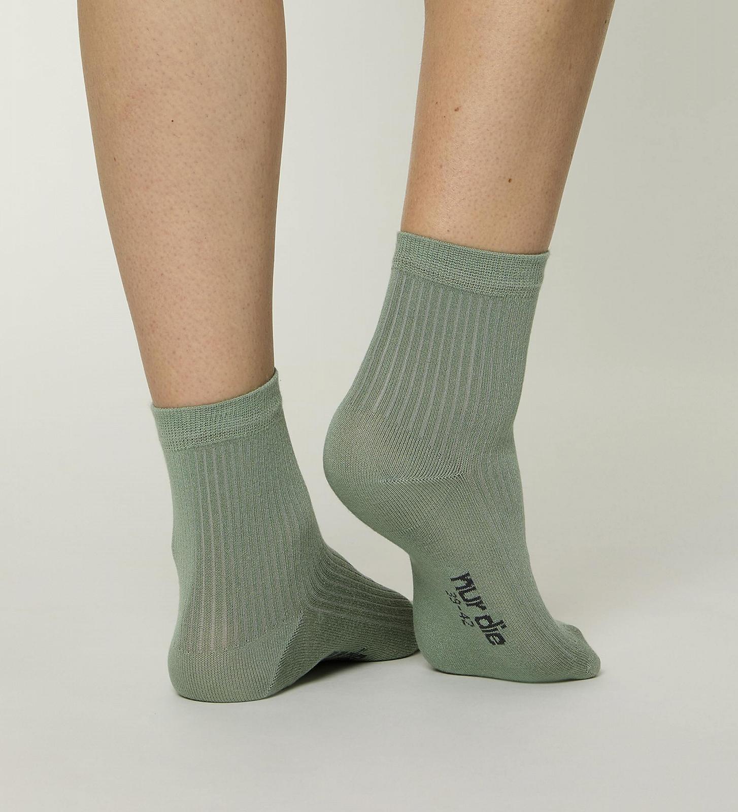 Носки NUR DIE Женские Короткие, упаковка 8 штук, Унисекс, Разноцветные, Спортивные, Короткая махровая подошва, фото №4