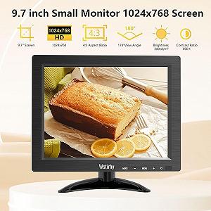 Монітор портативний 9.7" Wstirhy HD-097 HD IPS 60 Гц synthetic.ua - Фото 1