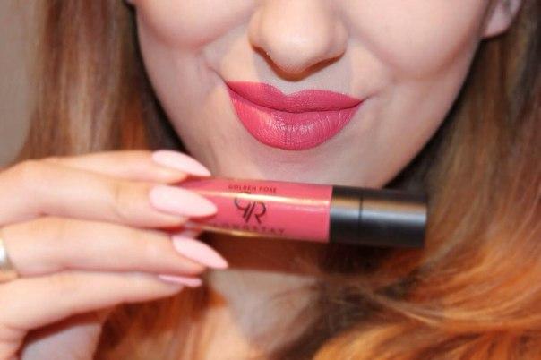 Матова рідкісна мада для губ Golden Rose LongStay liquid Matte Lipstick 4, фото №3