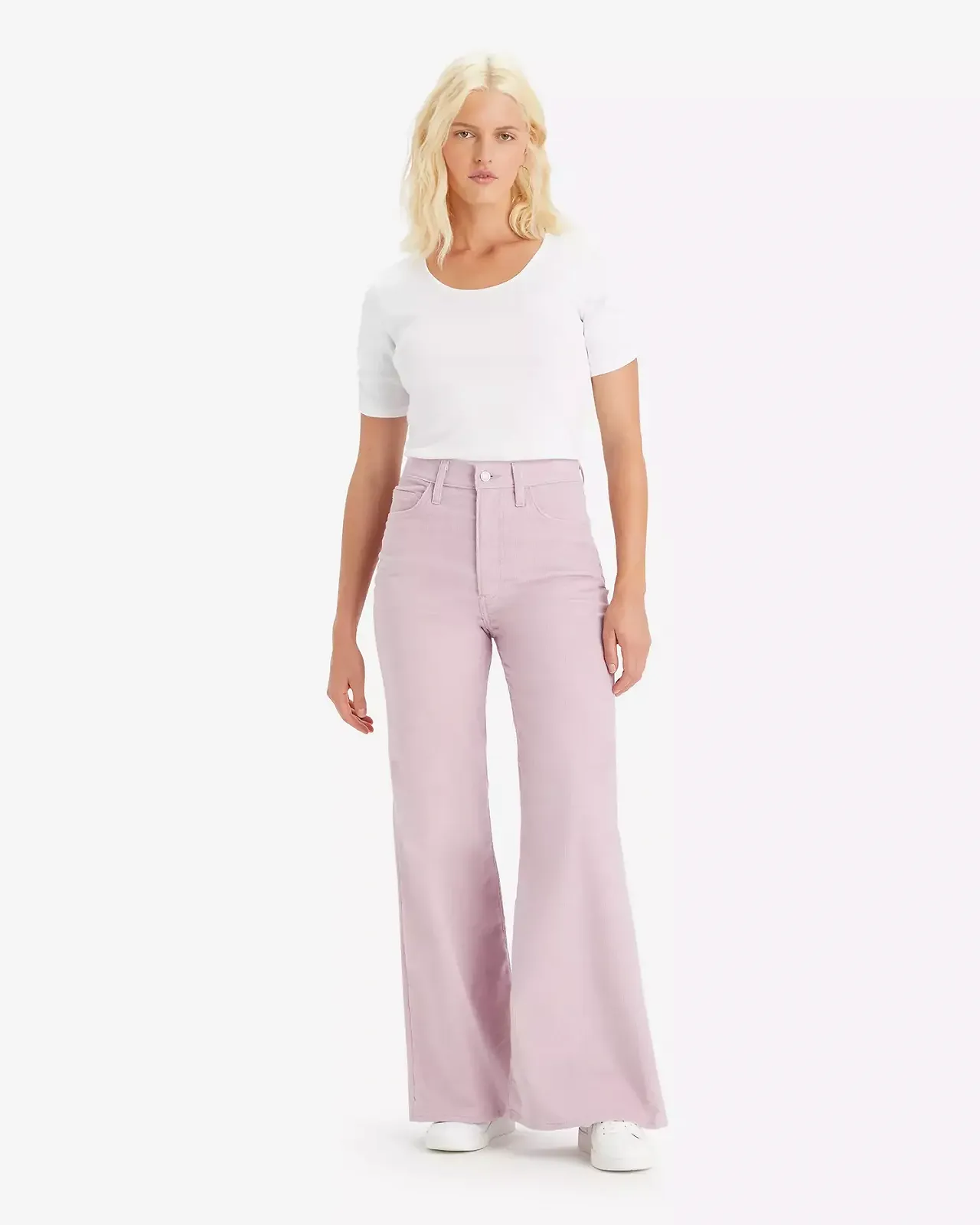 Жіночі джинси Levis - Ribcage Bells Keepsake Lilac  - 24 32, фото №1