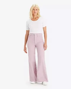 Жіночі джинси Levis - Ribcage Bells Keepsake Lilac  - 24 32 - Фото 1