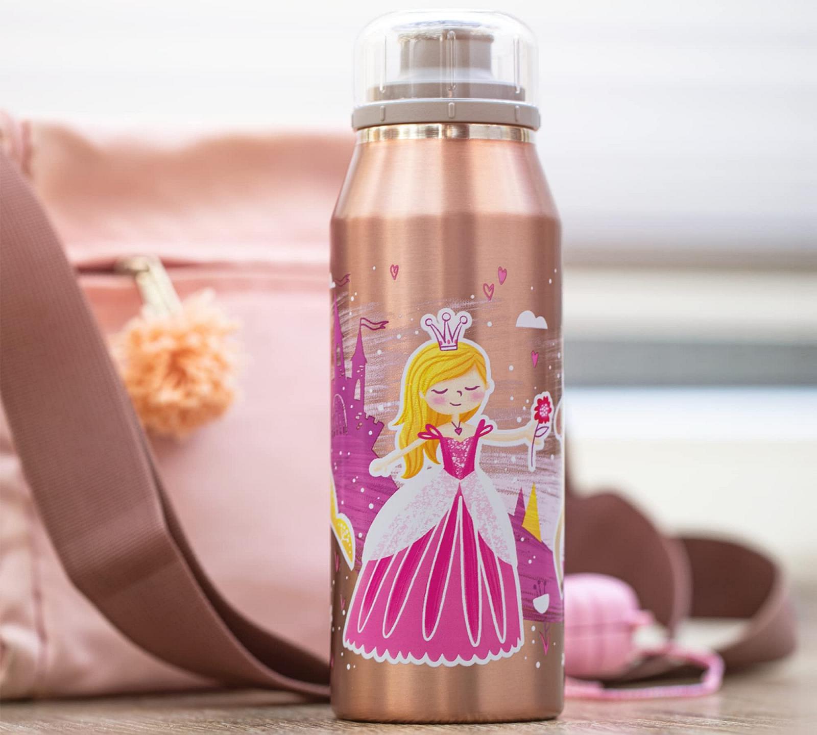 Дитяча термопляшка alfi IsoBottle Princess 5677.202.035 350 мл Нержавіюча сталь Герметична BPA Free, фото №2 Дитяча термопляшка alfi IsoBottle Princess 5677.202.035 350 мл Нержавіюча сталь Герметична BPA Free, фото №2