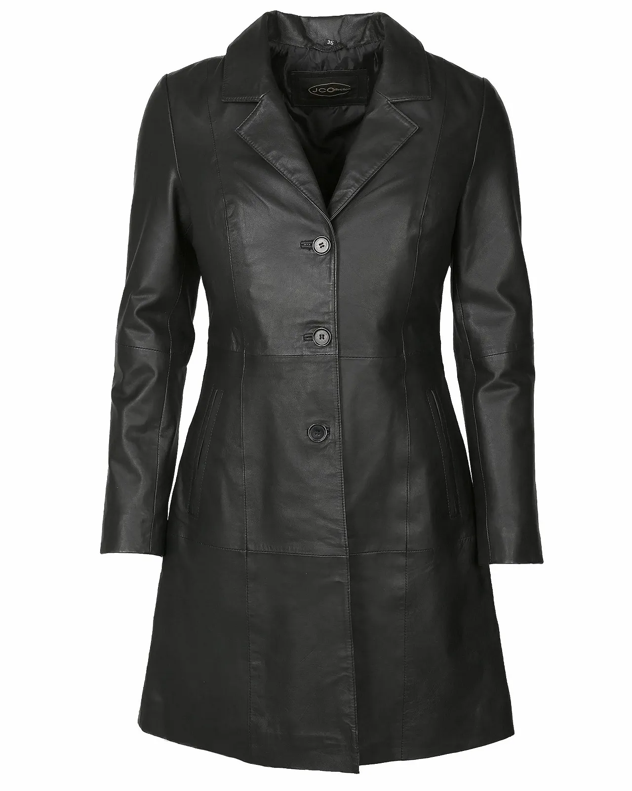 Шкіряне пальто JCC Ik14-2, фото №1 Шкіряне пальто JCC Ik14-2, фото №1