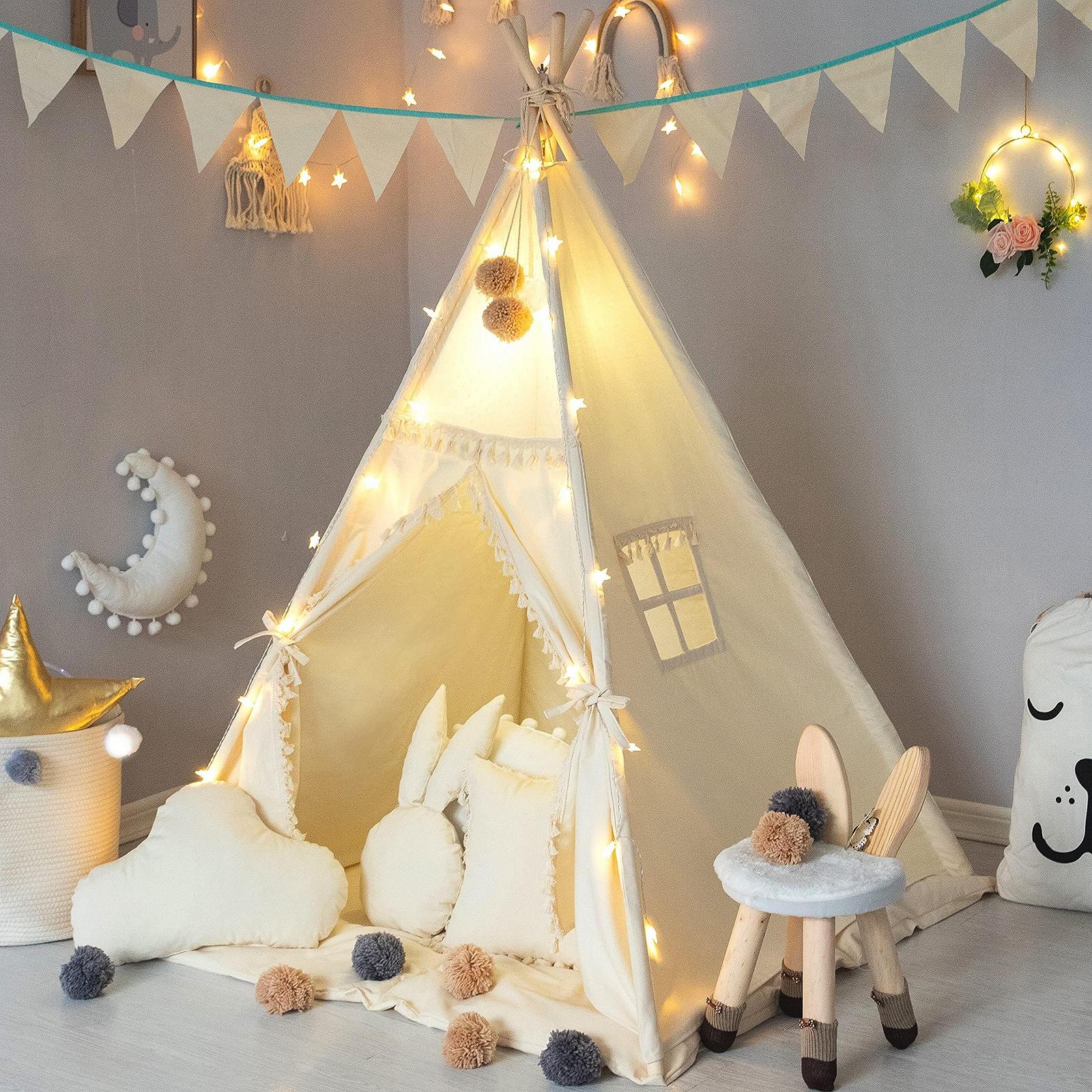 Дитячий Намет Teepee TreeBud Бавовна, Шифон, фото №1