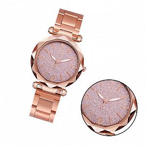 Часы LIFKOME Женские наручные часы из нержавеющей стали Розовый synthetic.ua - Фото 1