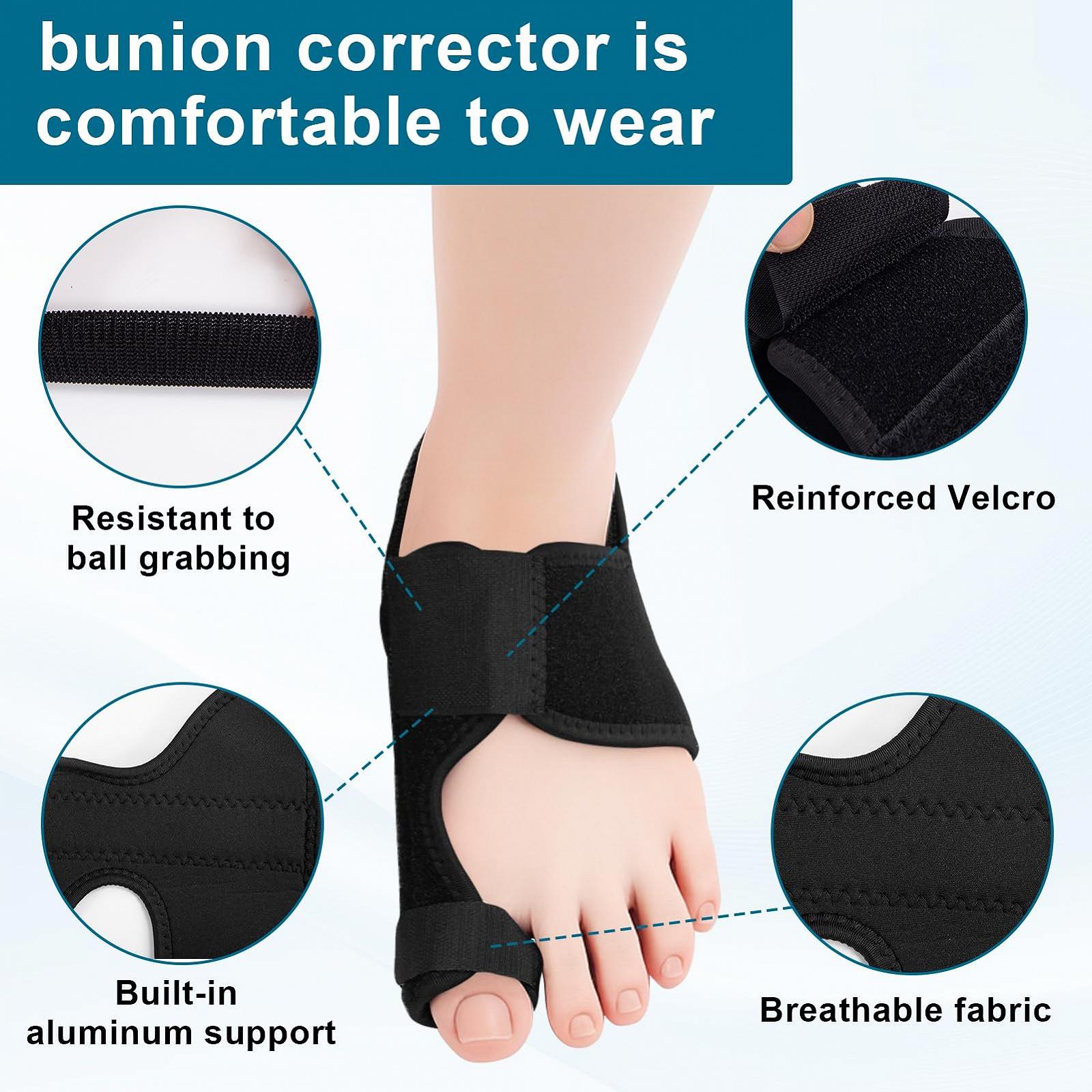 Шкарпетки-шини для корекції Hallux Valgus, 2 шт., для полегшення болю великого пальця, фото №3 Шкарпетки-шини для корекції Hallux Valgus, 2 шт., для полегшення болю великого пальця, фото №3