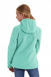 Софтшел куртка Killtec для девочек с капюшоном synthetic.ua - Фото 1