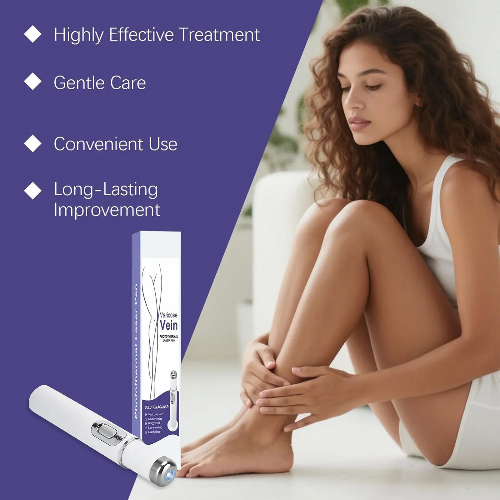 Олівець для видалення судинних зірочок Spider Vein Removal Pen бездротовий, фото №3