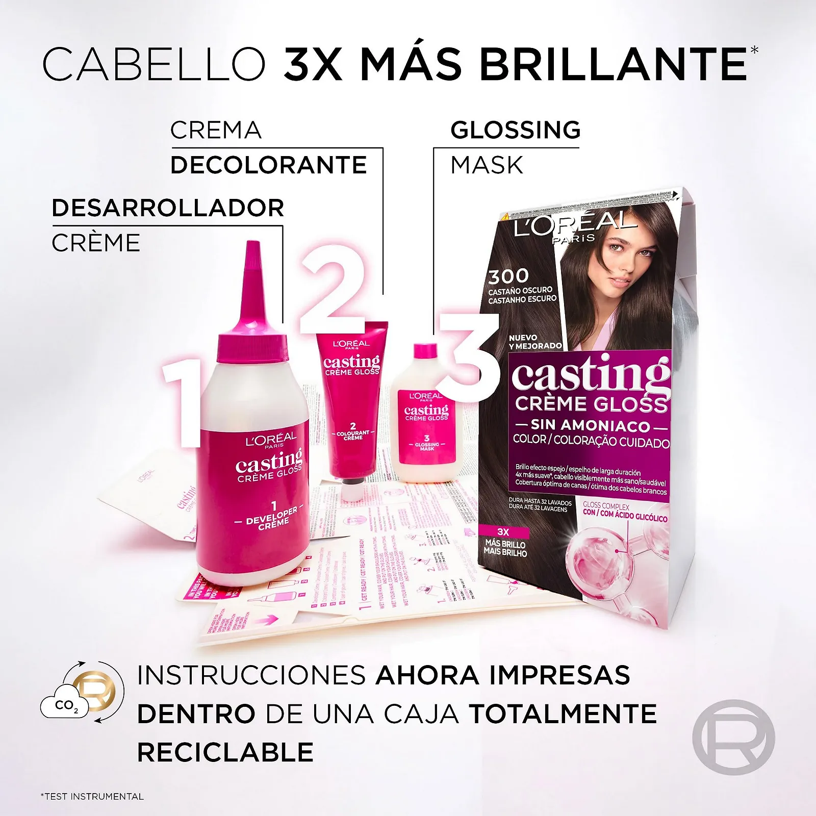 Фарба для волосся L'Oréal Casting Creme Gloss 913-83790 - 600 г, фото №3 Фарба для волосся L'Oréal Casting Creme Gloss 913-83790 - 600 г, фото №3