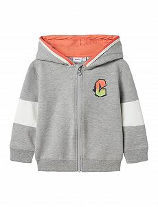 Поджак-Куртка NAME IT для мальчиков Nmmnormano Nreg Sweat Card Wh Bru - Фото 1