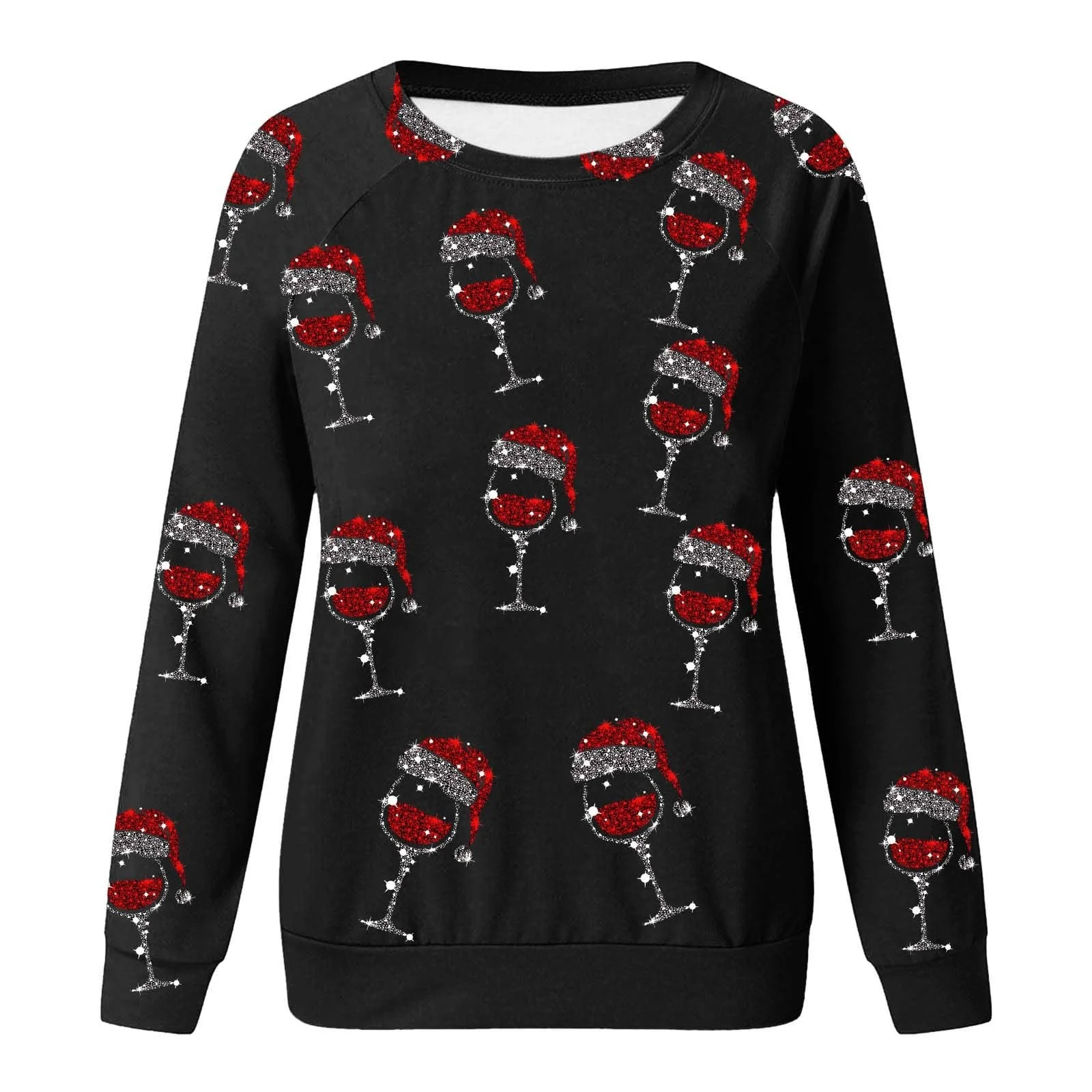 Вінтажний Світшот з круглим вирізом, фото №4