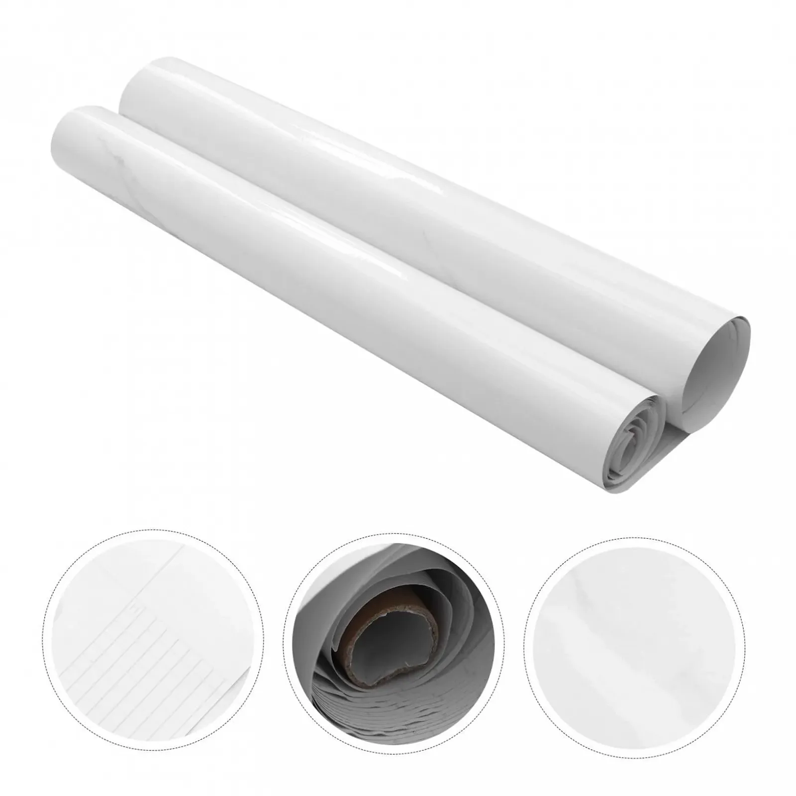 Наклейка-плівка на стіну Мармурова водостійка Біла з візерунком тріщин, фото №4 Наклейка-плівка на стіну Мармурова водостійка Біла з візерунком тріщин, фото №4