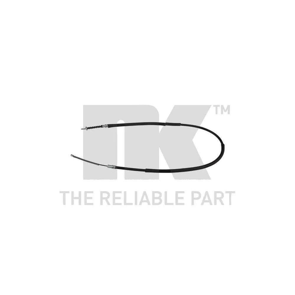 Трос стоянкового гальма NK 904822 задній для VOLVO, фото №1