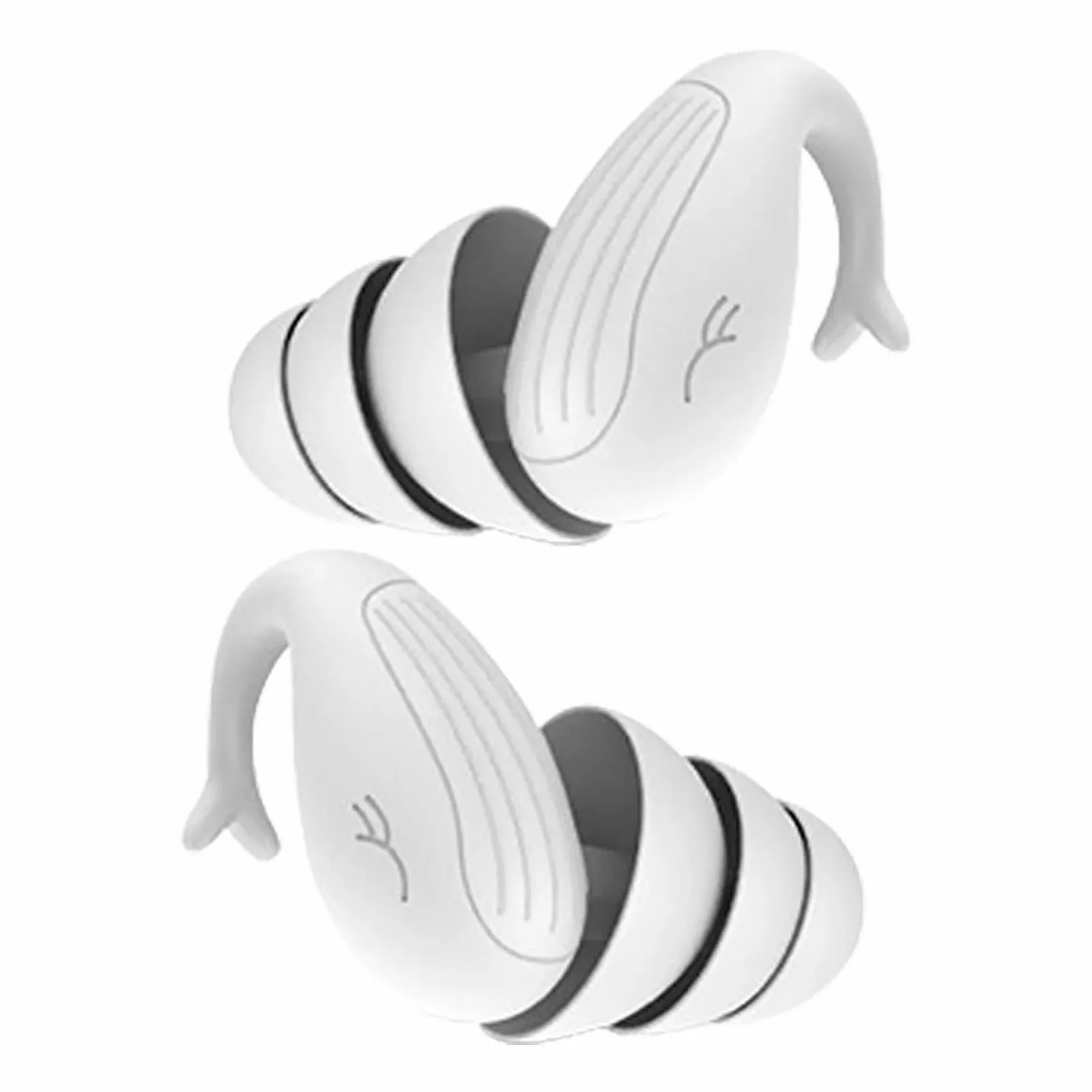 Беруші Силіконові для мотоцикла, для сну, м'які для захисту слуху для бігу та подорожей, фото №1