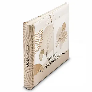 Фотоальбом Hama Вставной/Наклейной/Книга для фотографий 10 x 15 см, 80 страниц, 30 x 30 см Бежевый synthetic.ua - Фото 1