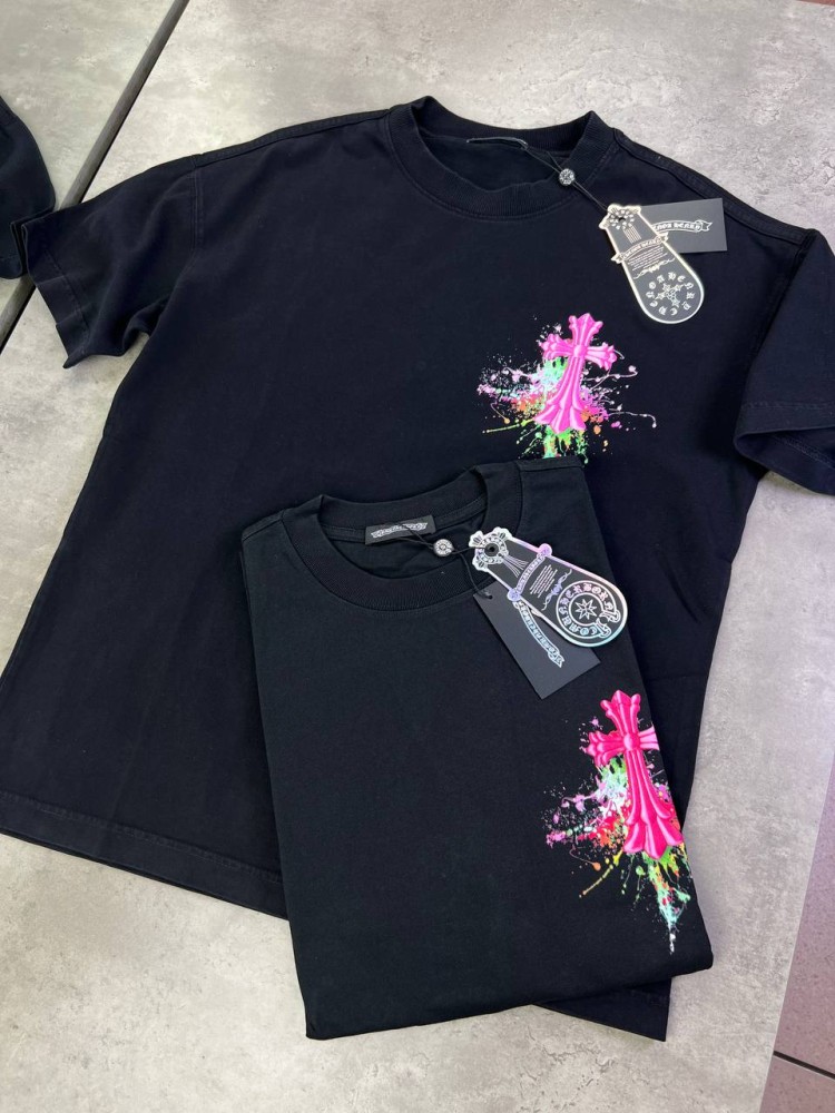 Футболка Chrome Hearts Black чорна f671, фото №1 Футболка Chrome Hearts Black чорна f671, фото №1