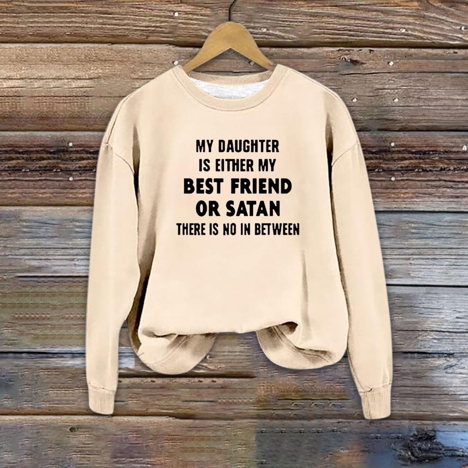 Женский свитшот Generisch Свитшоты с круглым вырезом и принтом букв, Классические Хэллоуин футболки, Легкая куртка-толстовка, фото №3