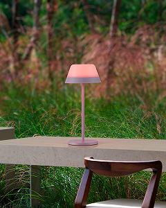 Настільна лампа LED EGLO Meggiano Для вулиці Бездротова USB Білий Фіолетовий RGB IP54 synthetic.ua - Фото 1