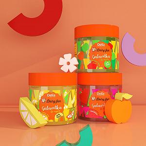 Желе для душа Delia Cosmetics Dairy Fun Lemon 350 г synthetic.ua - Фото 1