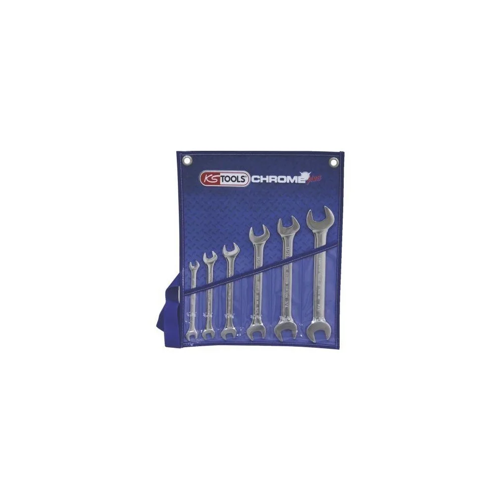 Набір ріжкових ключів KS TOOLS 518.3220 8 предметів 6x7-20x22 мм, фото №1