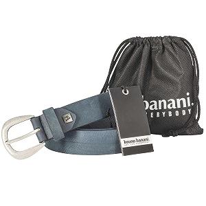 Ремень Женский bruno banani Кожаный Full Cow Nubuck Кожа, темно-синий synthetic.ua - Фото 1