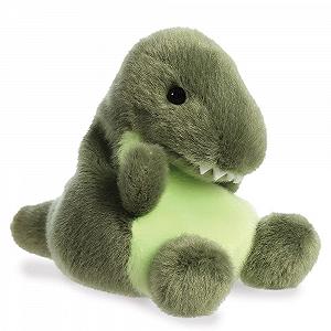 Мягкая игрушка Тираннозавр Aurora World Palm Pals 33617 13 см зеленый - Фото 1
