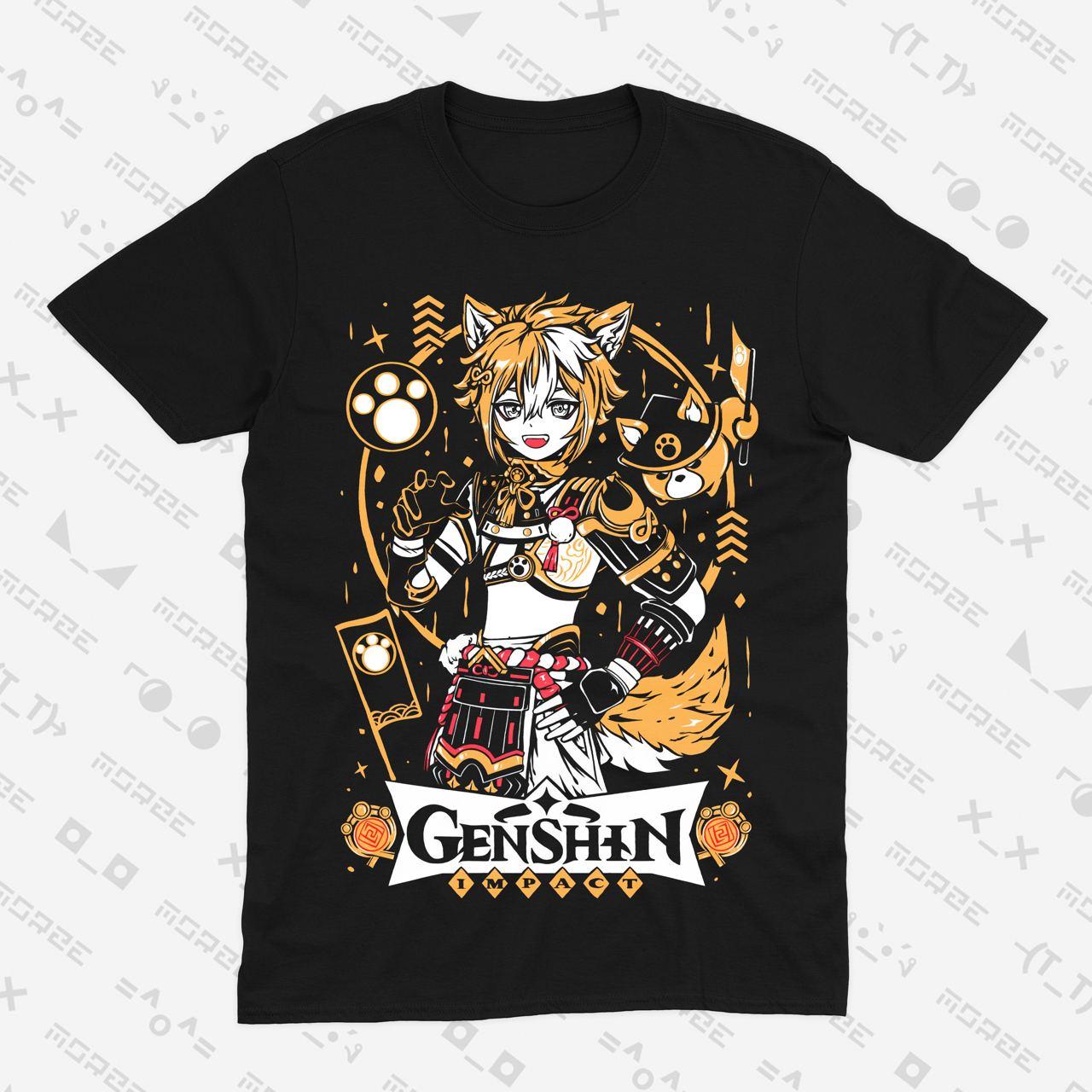 Футболка Игра Геншин Импакт Genshin Impact TH021 M, фото №1