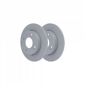 Тормозной диск ATE 24.0110-0304.1 MITSUBISHI SMART задняя ось synthetic.ua - Фото 1