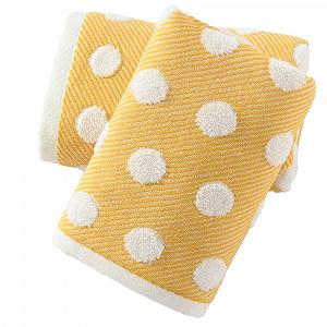 Набір рушників sense gnosis Jacquard Striped 100% бавовна Pack of 2 Yellow - Фото 1
