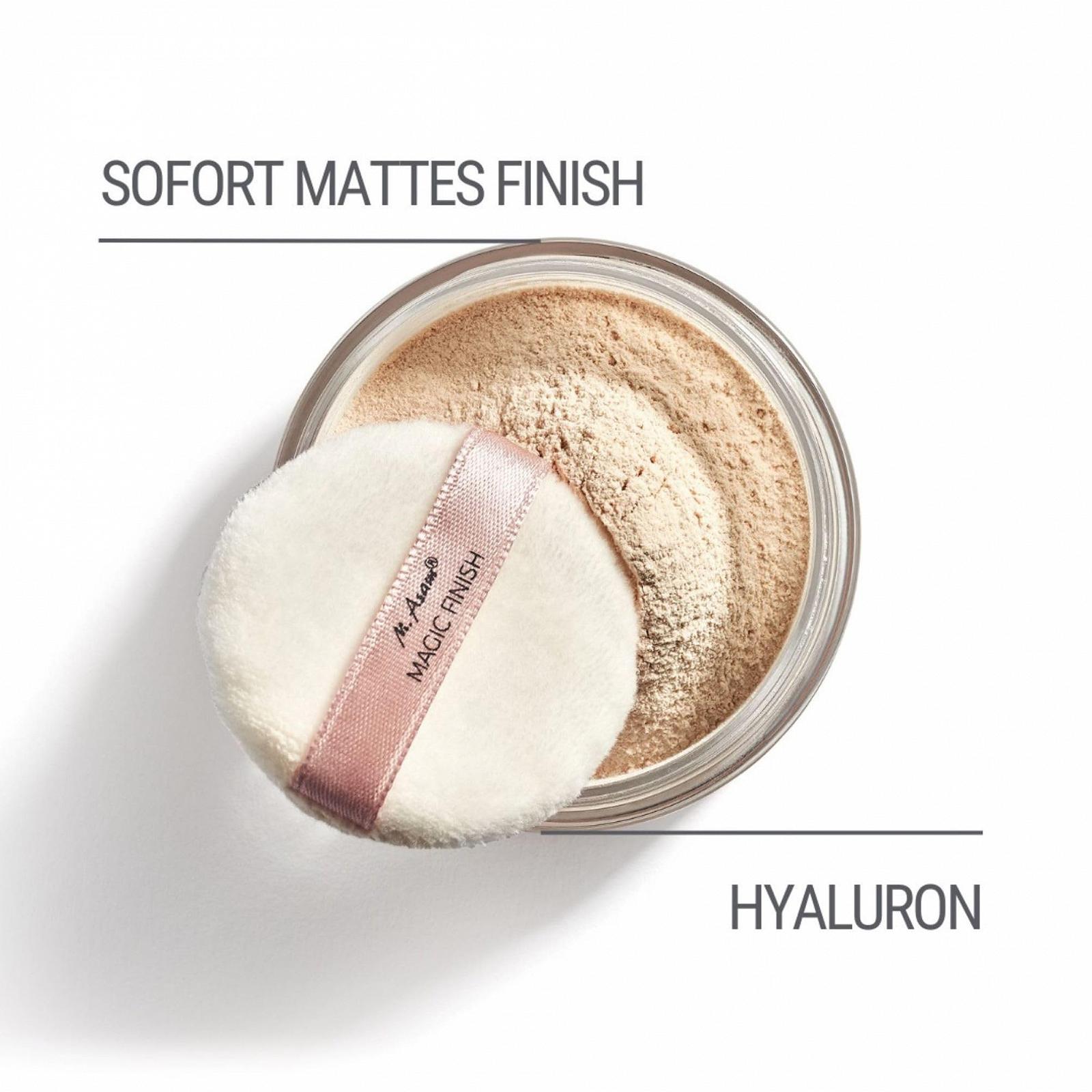 Пудра M. Asam Magic Finish Final Touch Bare Skin 15 г Гіалуронова Вага без текстури, фото №3